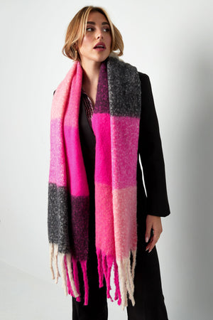 Stylish Multicolour Winter Scarf for Cozy Warmth