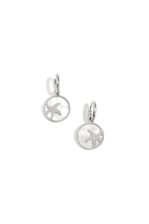 Ohrringe mit Seesternen im Kreis