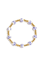 Edelstahl-Perlenarmbänder, schlichte und lässige Serie, Damenschmuck