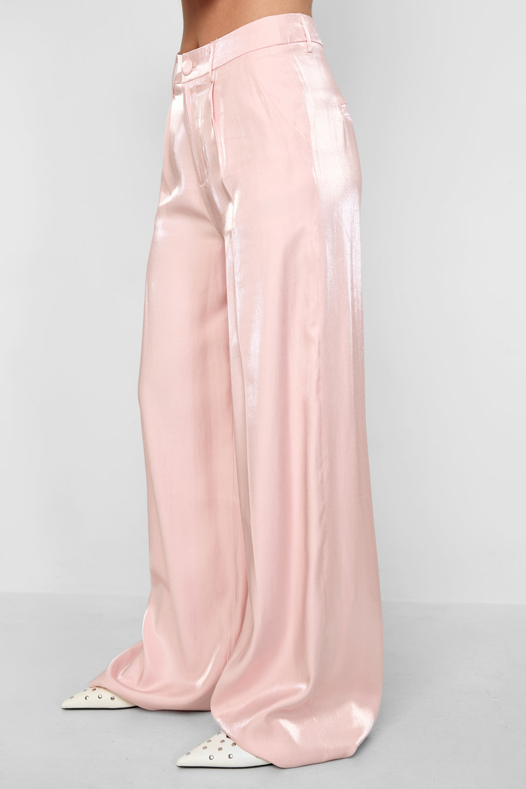 Elegant Spring/Summer 2-Piece Set in Pink & Off-White