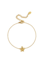 Armband mit minimalistischer Blume