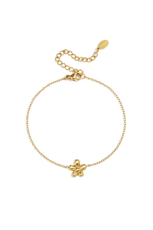 Armband mit minimalistischer Blume