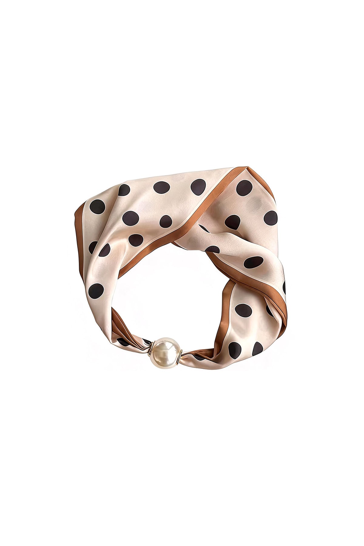 Sommerschals mit Polka Dots, lässiges Polyester, Alltagsaccessoires