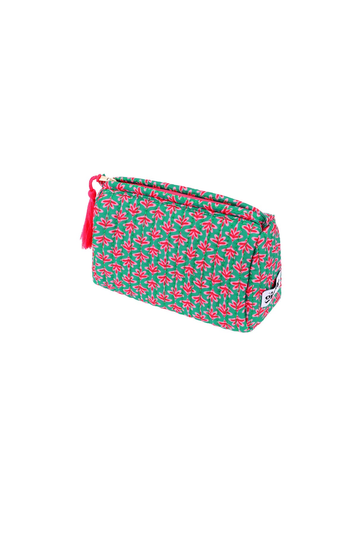 Kosmetiktasche mit Blumenmuster