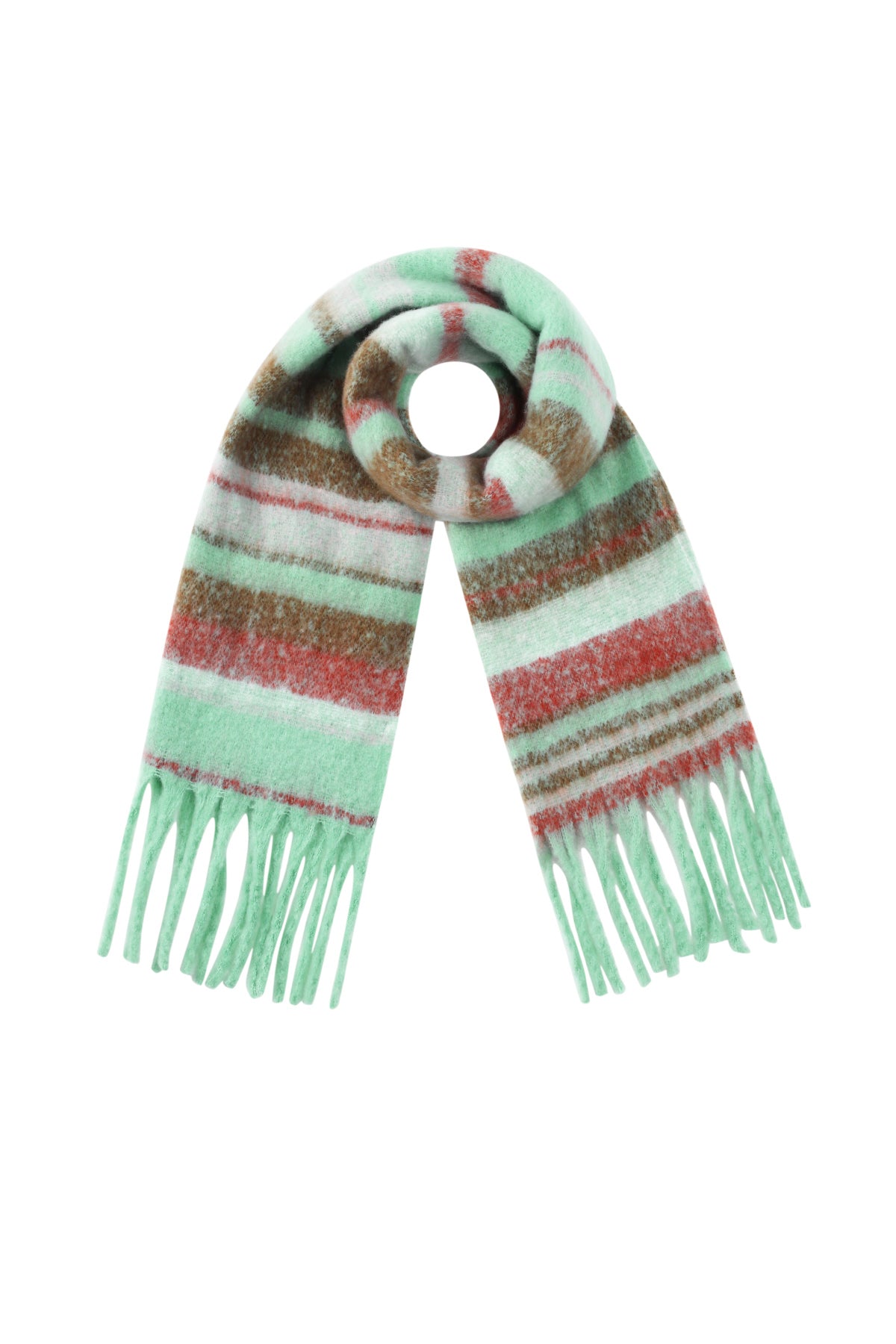 Cozy Winter Scarf for Women - Plaid Design, Multiple Colors