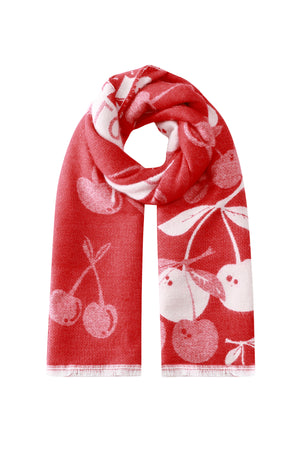 Soft Acrylic Winter Scarf for Women, Simple & Casual