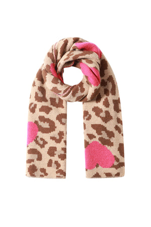 Winterschals Herz Casual Acryl Tägliche Accessoires
