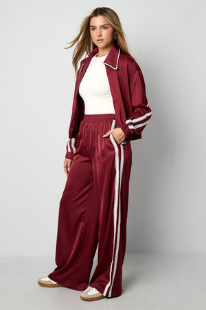 Stylish Fall/Winter 2-Piece Set Straight Pants