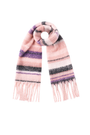Eleganter Winterschal mit Streifen von Gimme