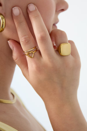 Quadratischer Statement-Ring
