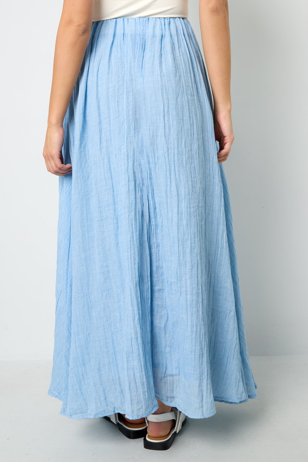 Chic Spring/Summer Woven Skirts in Vibrant Colors