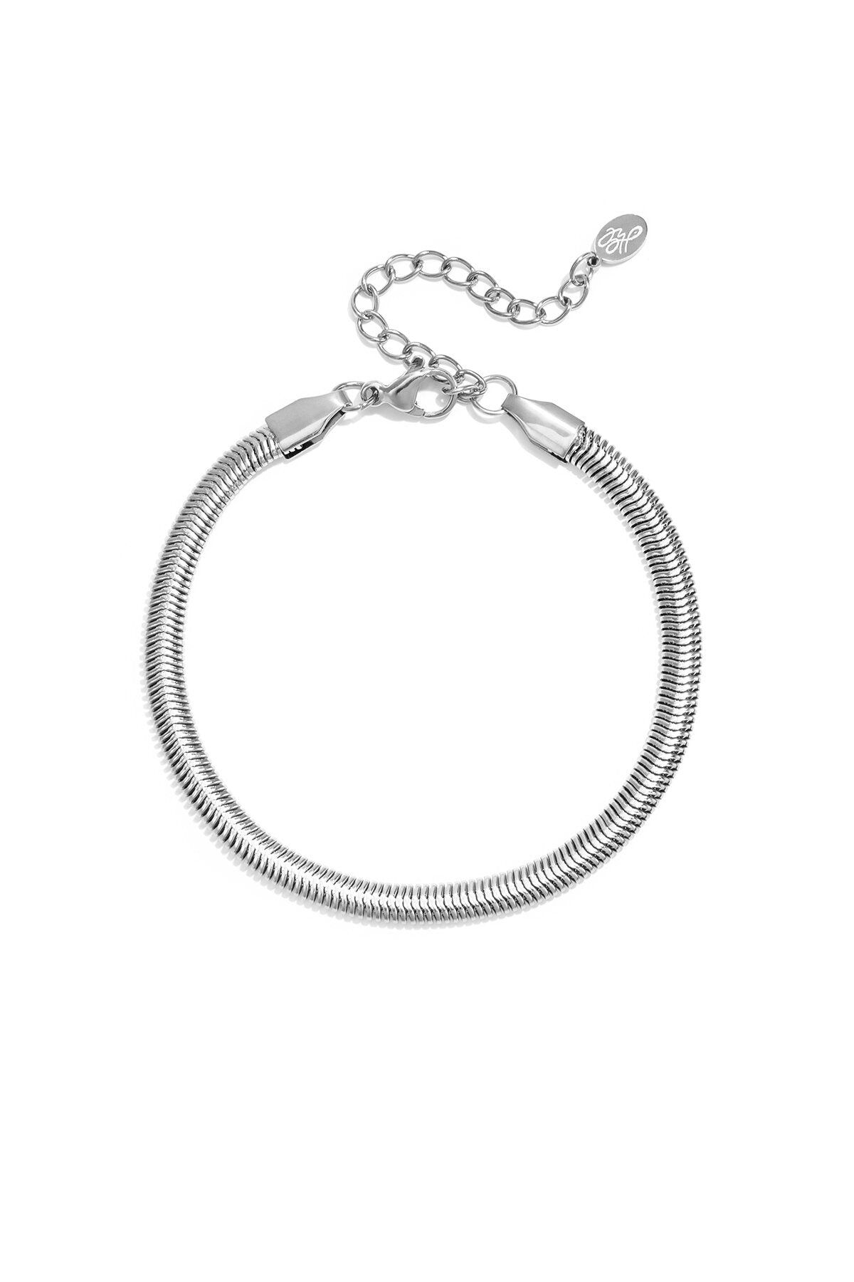 Armband flach Fischgrät schmal - 4.0MM
