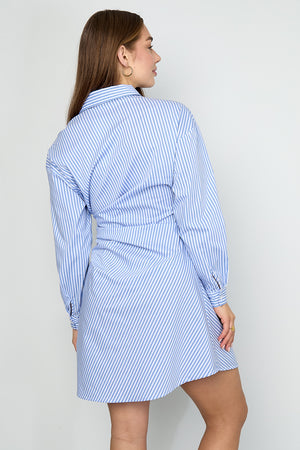 Gimme Striped Long-Sleeve Dress for Spring/Summer