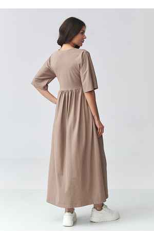 Alltagskleid model 225633 Makadamia