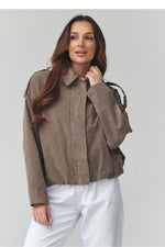 Cordjacke model 225690 Makadamia