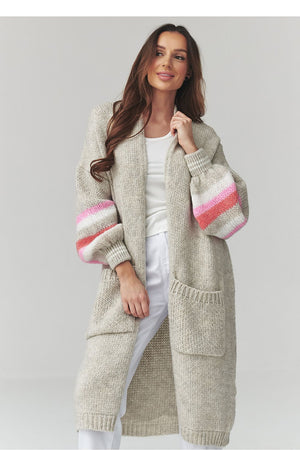 Cardigan model 226864 Makadamia