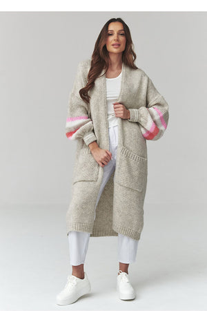 Cardigan model 226864 Makadamia