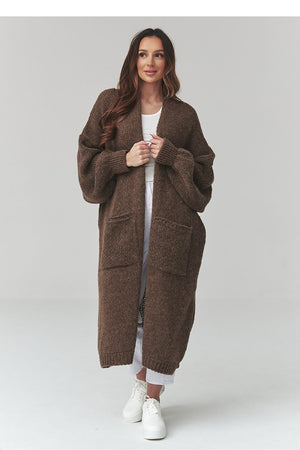 Cardigan model 226873 Makadamia