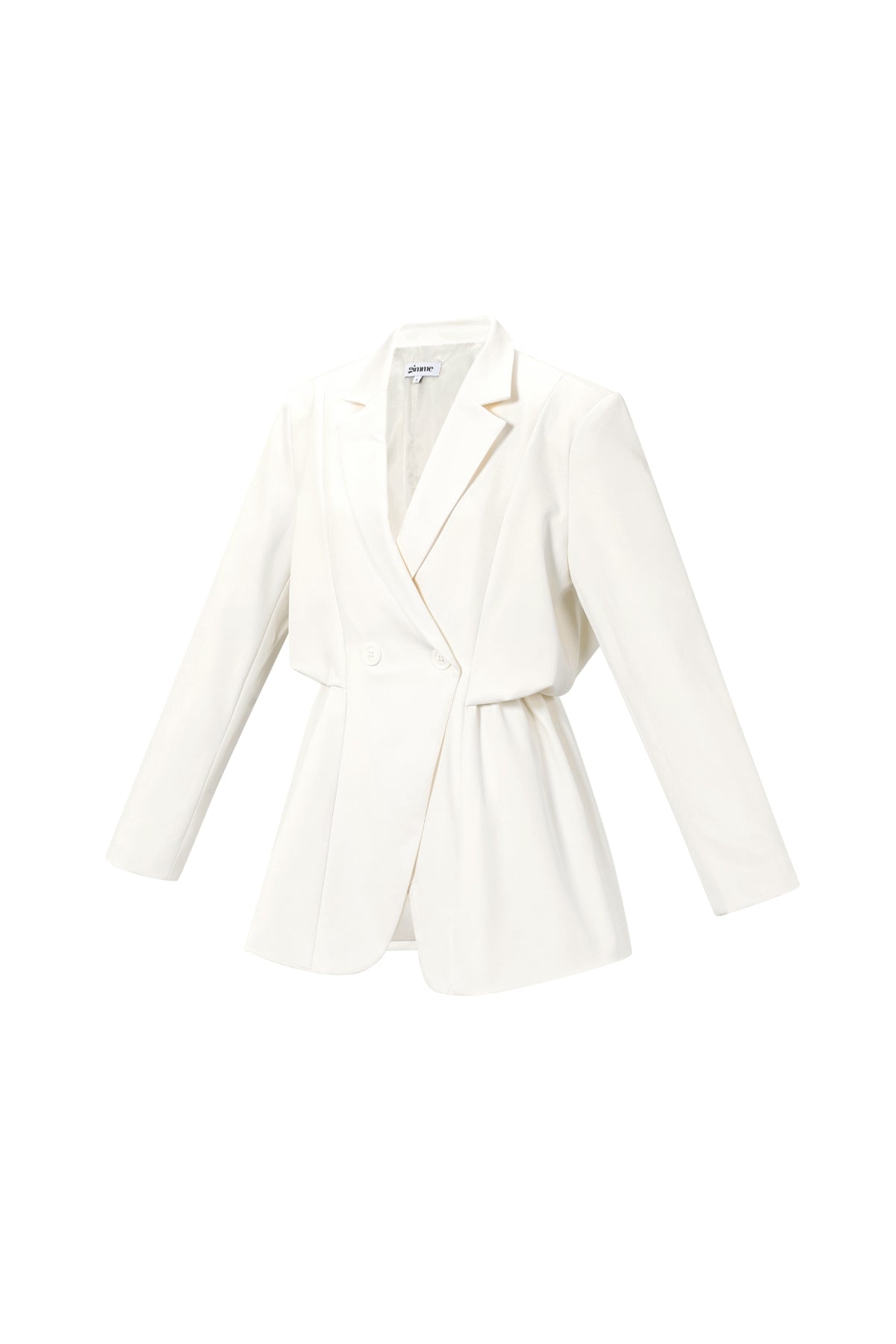 Eleganter Damen Blazer mit Raffung für einen stilvollen Look