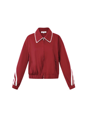 Gimme Sporty Color Clash Jacket & Coat Set for Fall/Winter