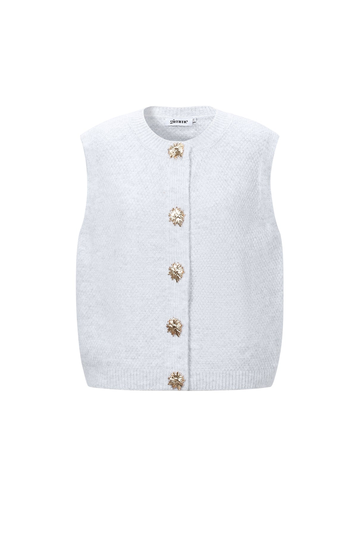 Elegante gestrickte Damen Weste von Gimme