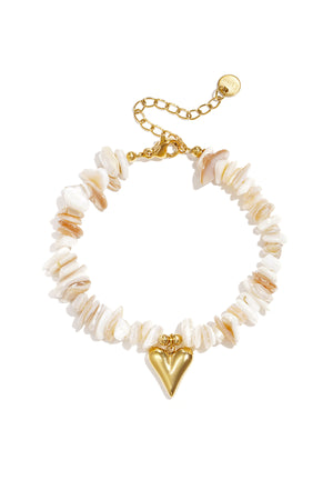 Steinperlenarmbänder Herz Urlaub Alltag Romantische Serie Damenschmuck