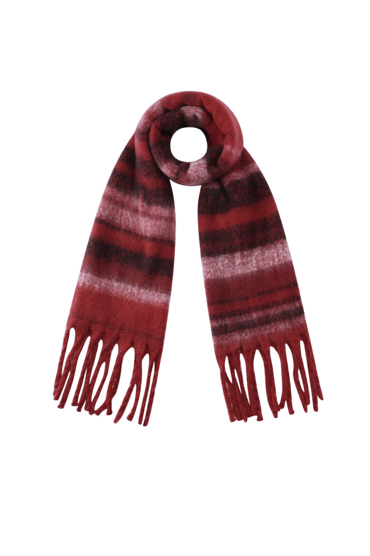 Eleganter Winterschal mit Streifen von Gimme