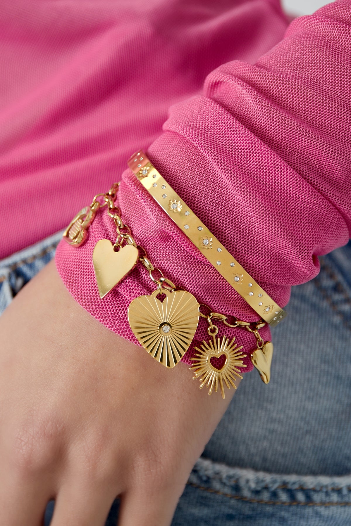 Armband Sternenlicht - Goldfarben
