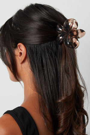 Hawaiianische Blumen Haarspange