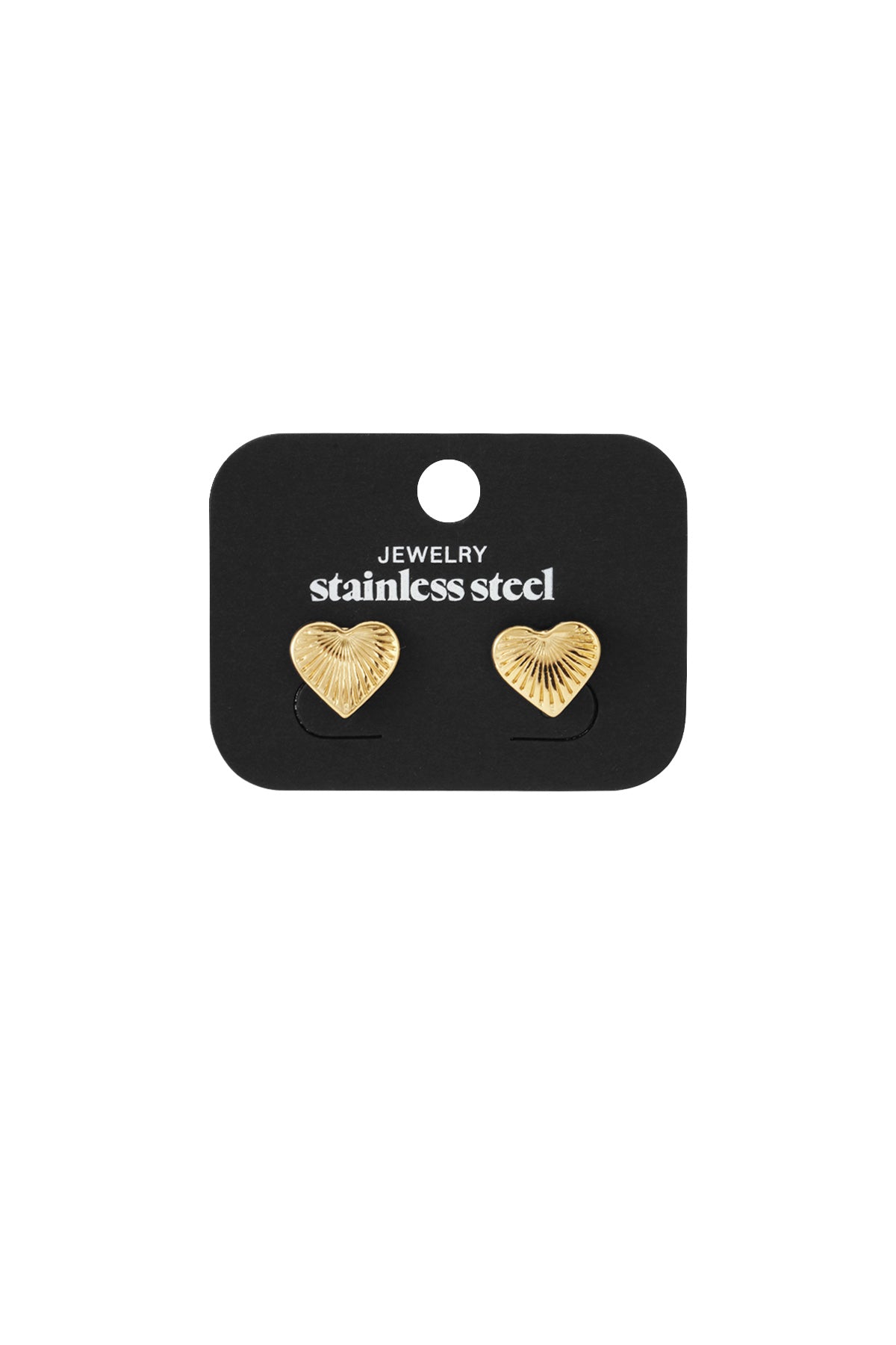 Edelstahl Ohrstecker Herz Daily Daily Simple Serie Damenschmuck