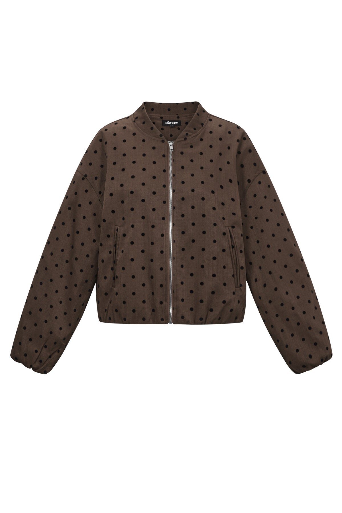 Gepunktete Jacke