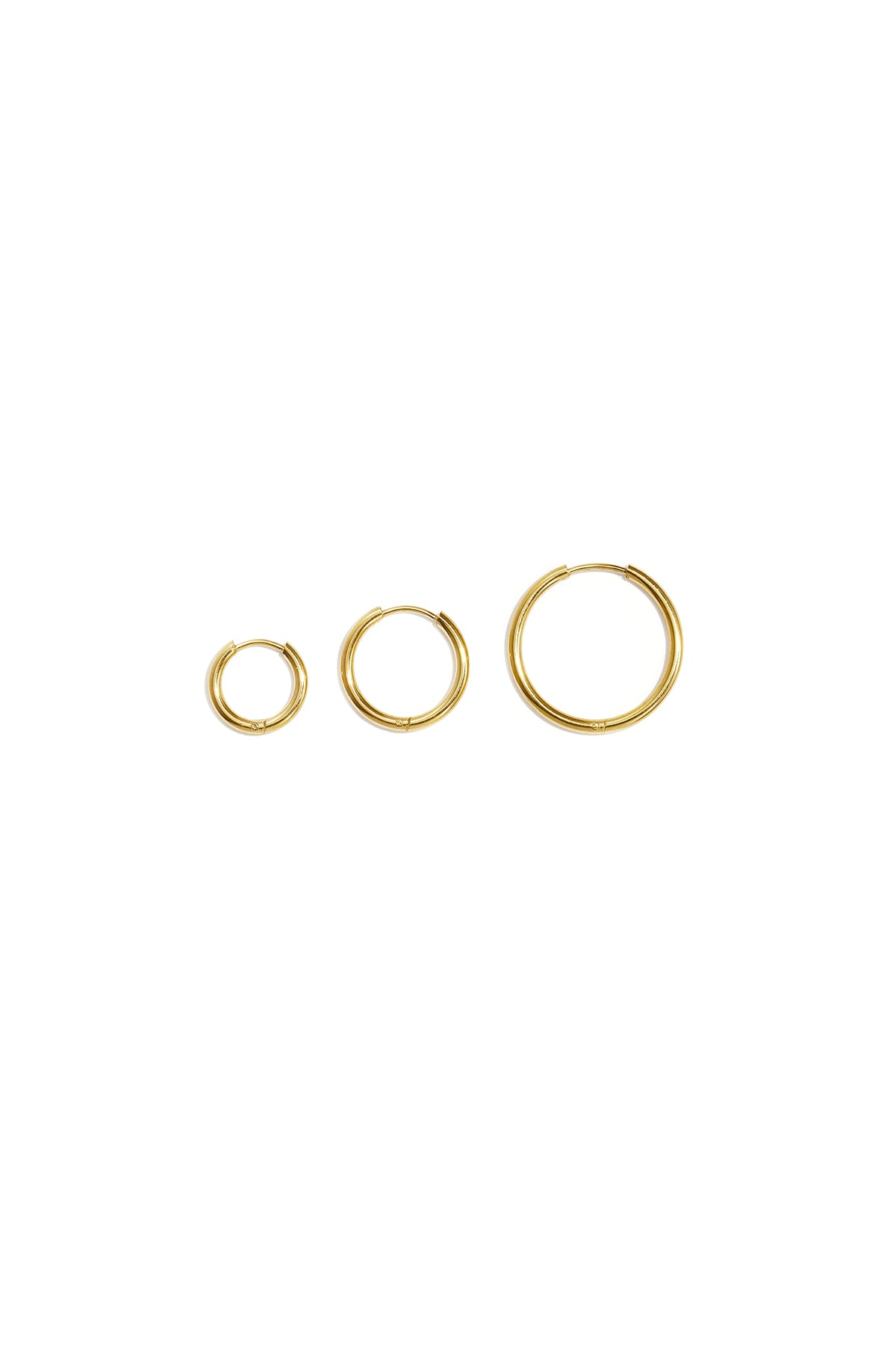 Ohrring-Sets aus Edelstahl, geometrische Form, schlichte Alltags-Serie, Damenschmuck