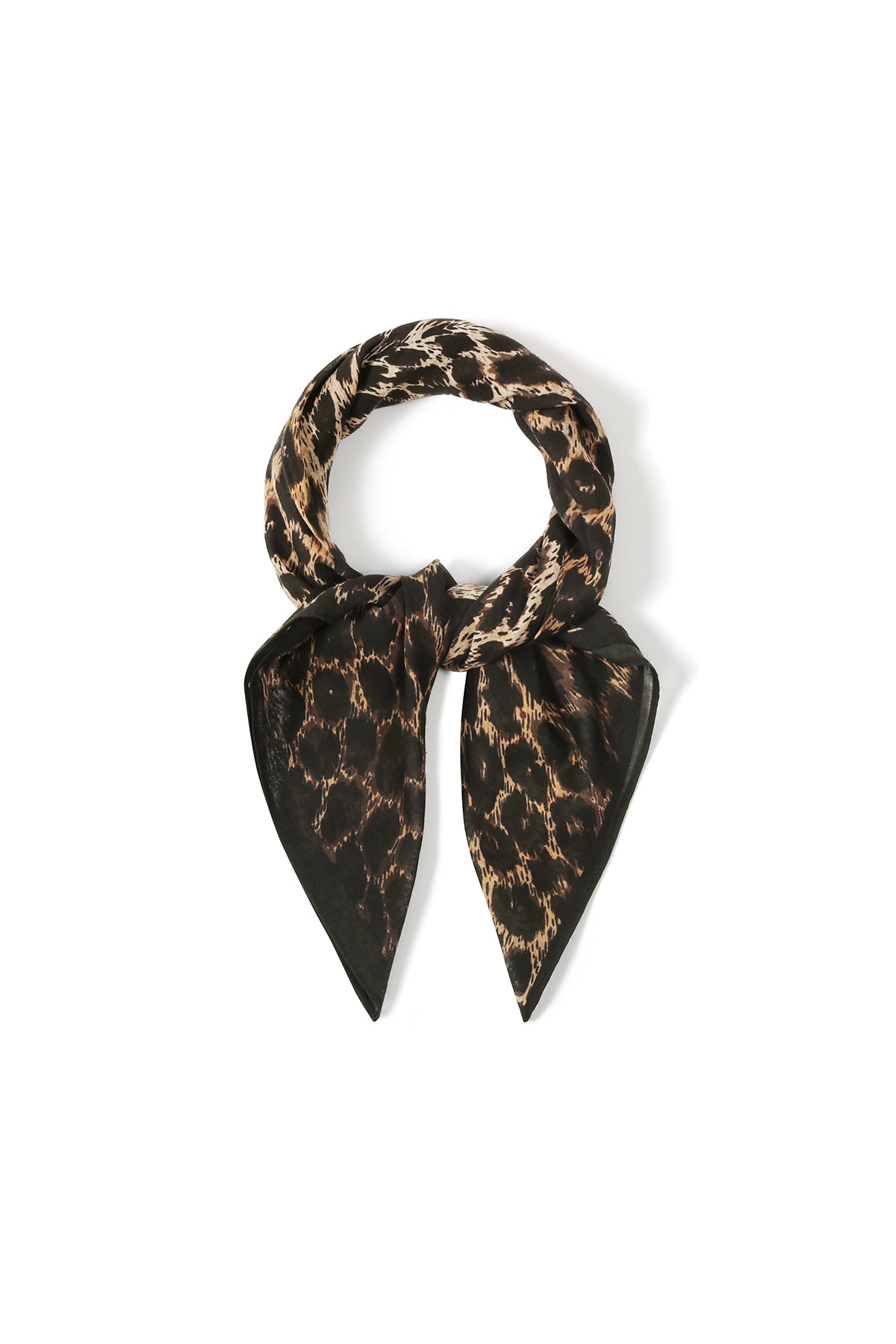 Sommerschals mit Leopardenmuster, schlichte Baumwolle, Accessoires für jeden Tag
