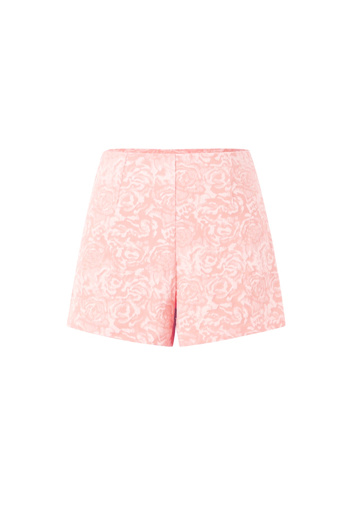 Gewebte Polyesterfasern Damen-Shorts Elegantes Blumenmuster