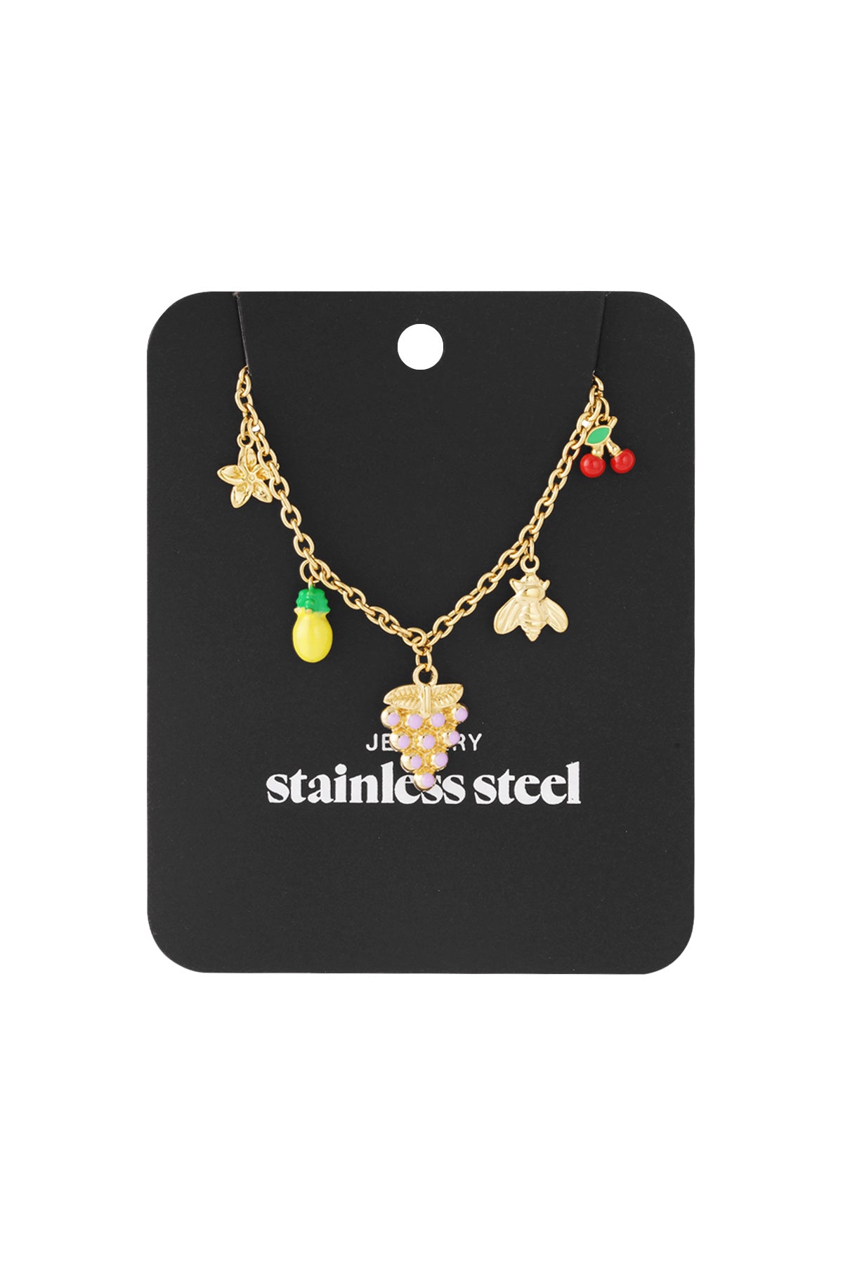 Fruchtige Charms Halskette