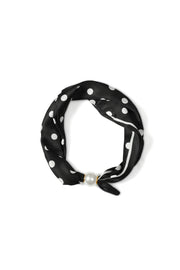 Sommerschals mit Polka Dots, schlichtes Polyester, Alltagsaccessoires