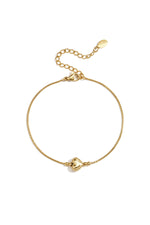 Minimalistisches Armband mit verziertem Herz