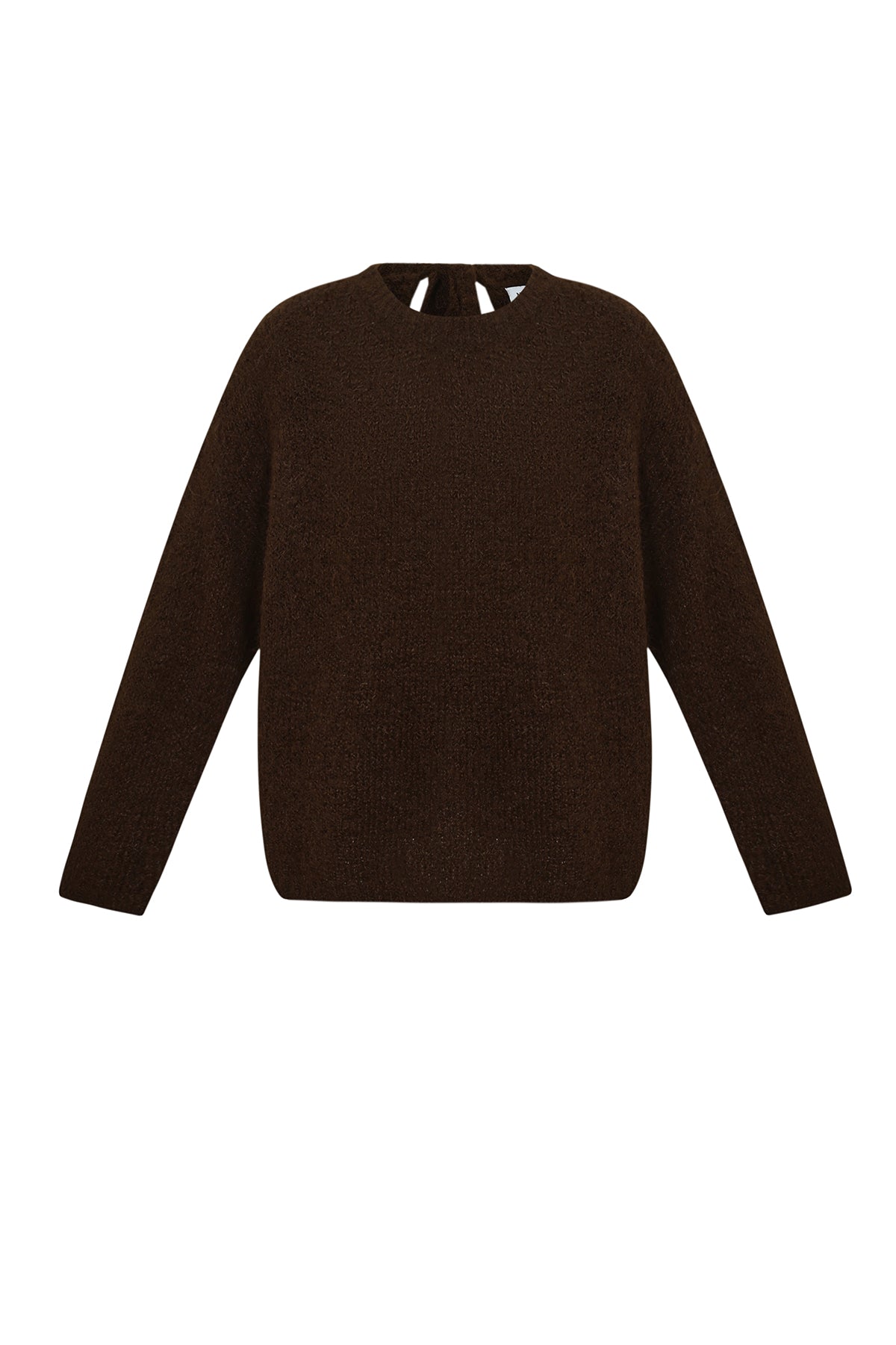 Pullover mit offenem Rücken