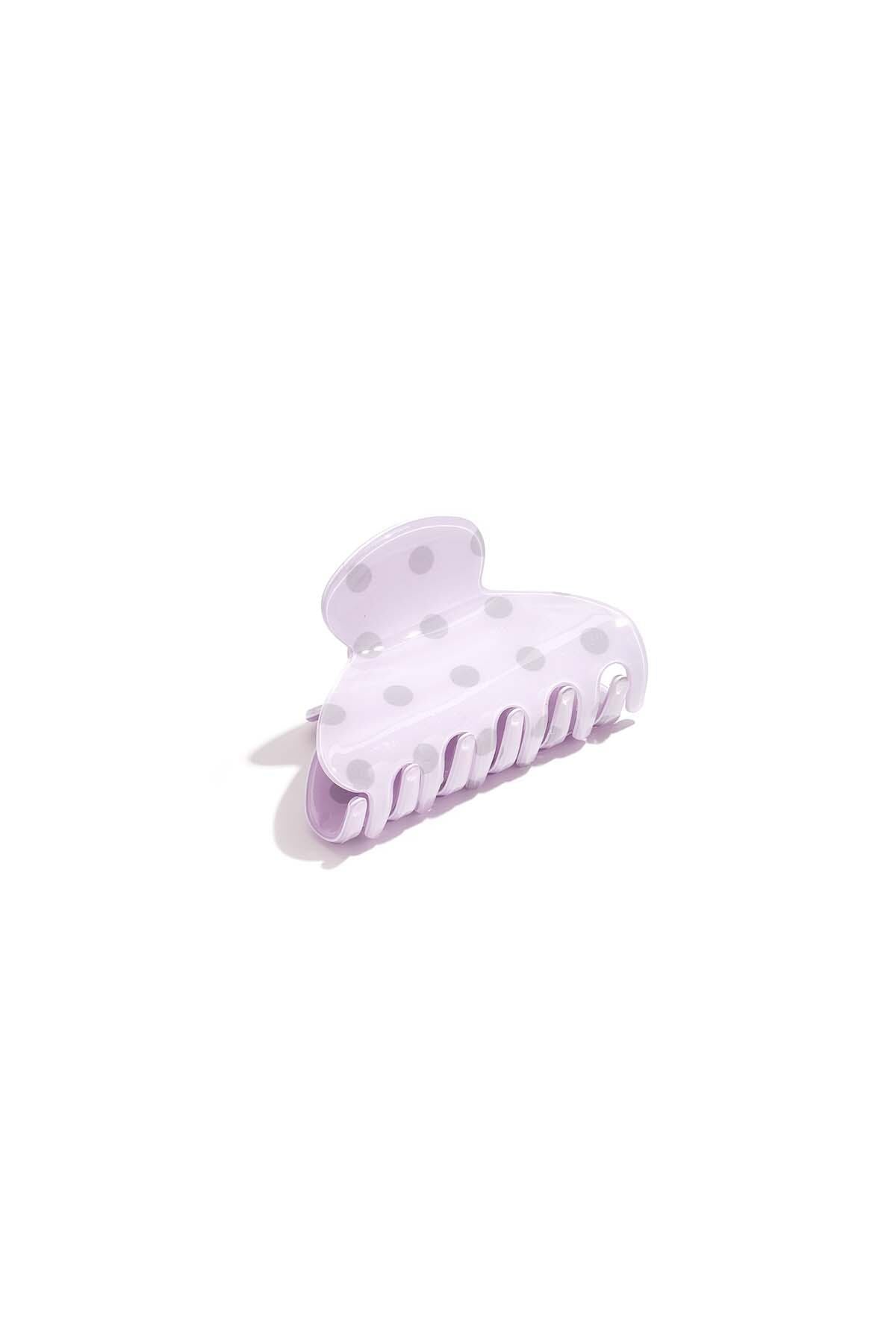 Haarspangen mit Polka-Dots, Alltags-Imitation aus Acetatfolie, Alltagsaccessoires