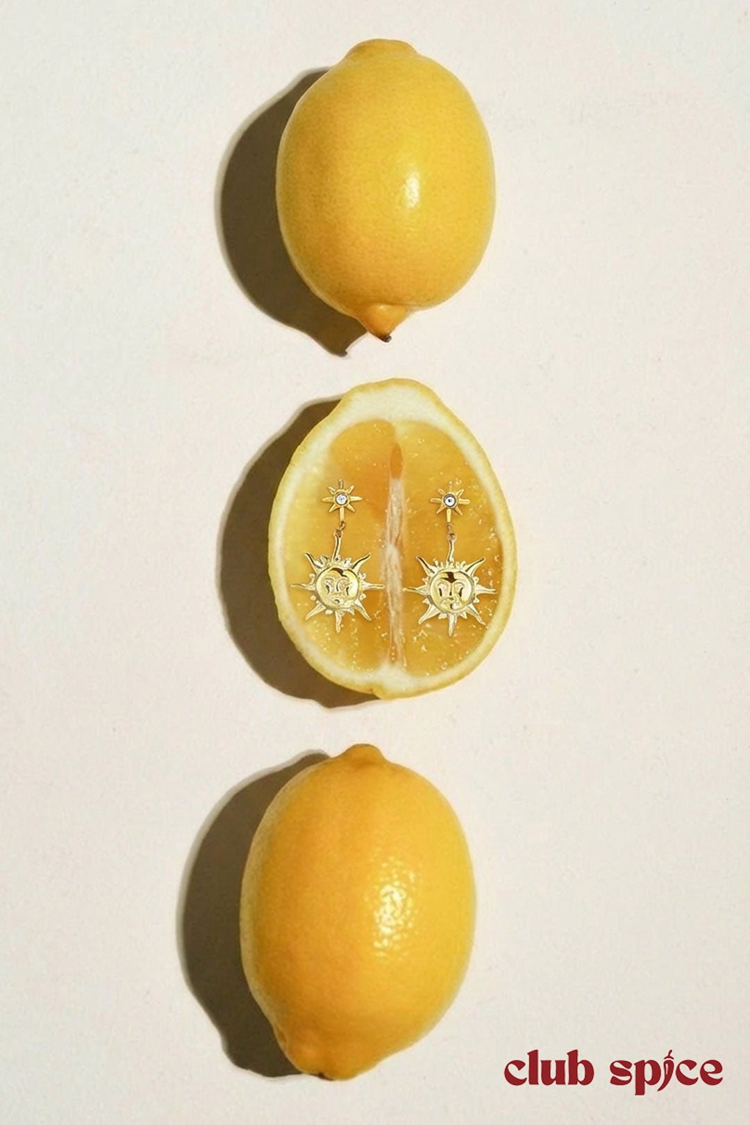 Ohrringe aus Edelstahl mit Sonnenmotiv, schlichte und lässige Serie, Damenschmuck