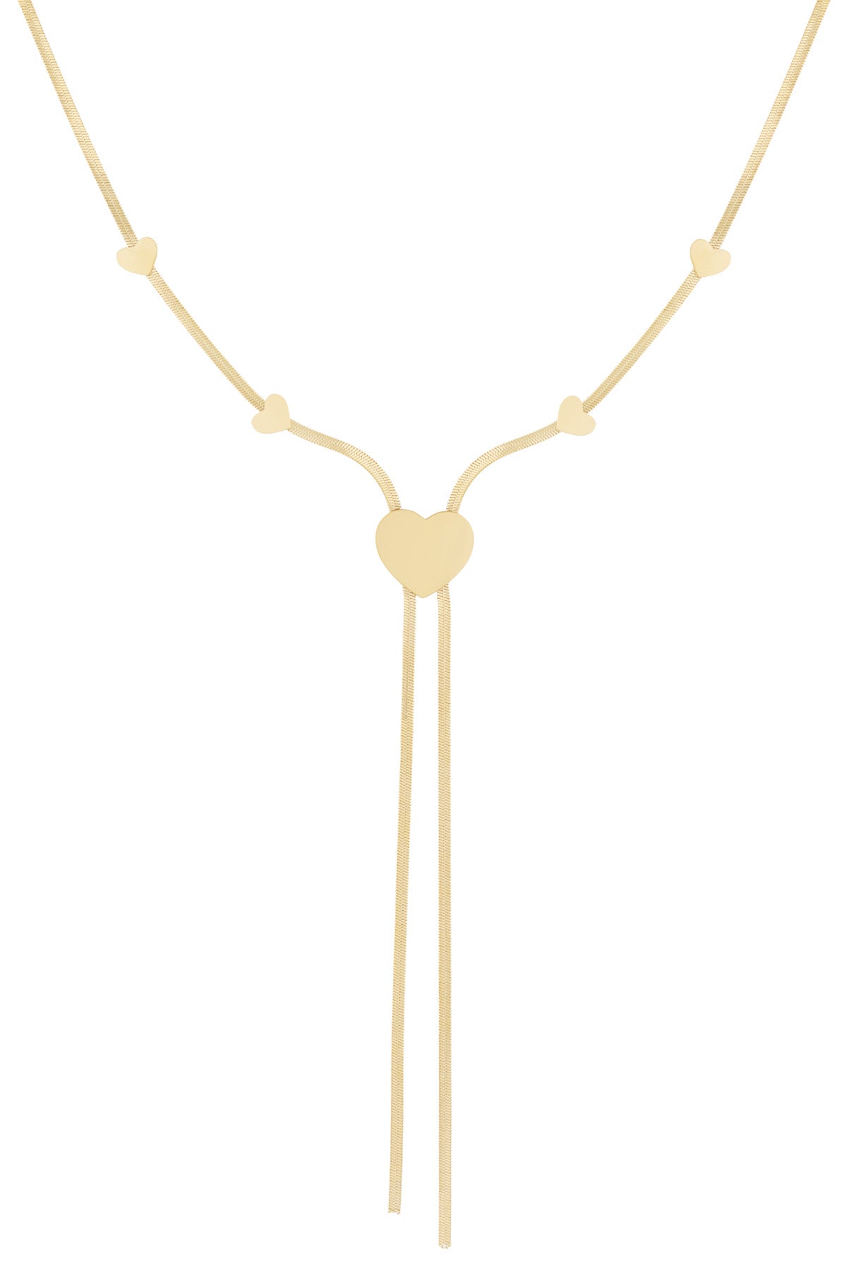Halskette Heartstrings - Goldfarben