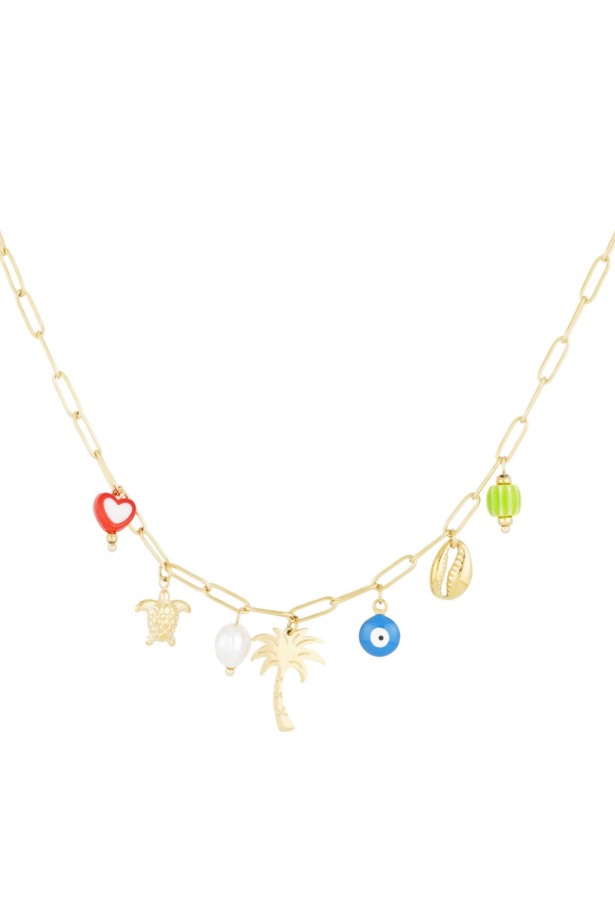 Tropische Brise Halskette - Goldfarben