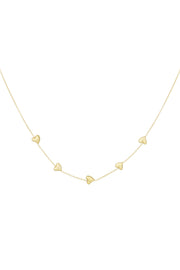 Halskette „Sweet Affection“ – Goldfarben