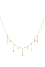 Golden Glimmer Halskette