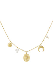 Moony Halskette - Goldfarben