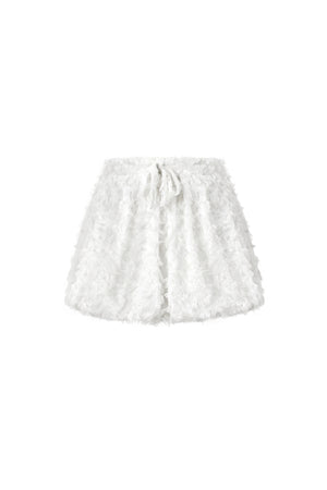 Elegant Pink & White 2-Piece Shorts Set for Spring/Summer
