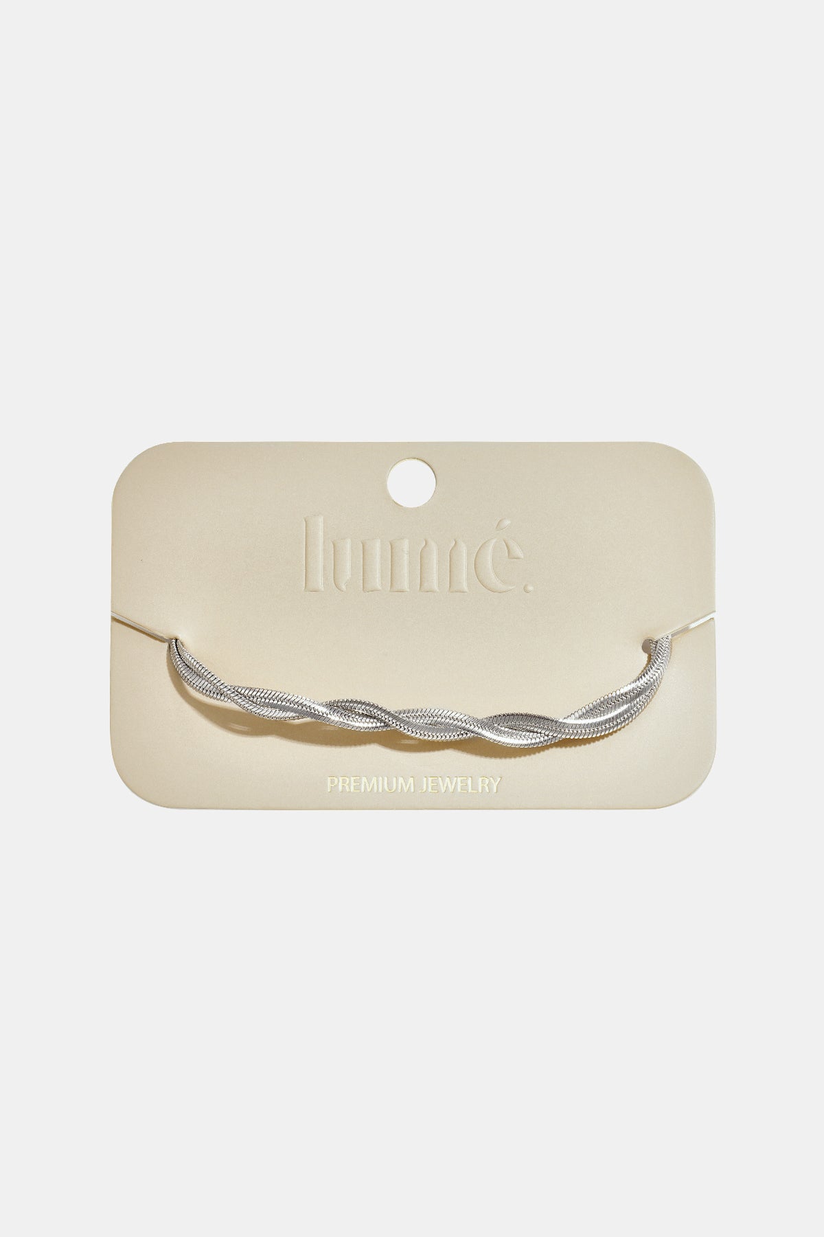 Lasst uns ineinander verschlingen Armband