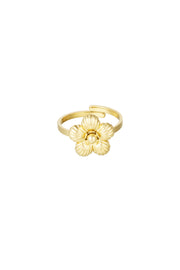 Yehwang Ring goldene Gänseblümchenblüte, Produktansicht