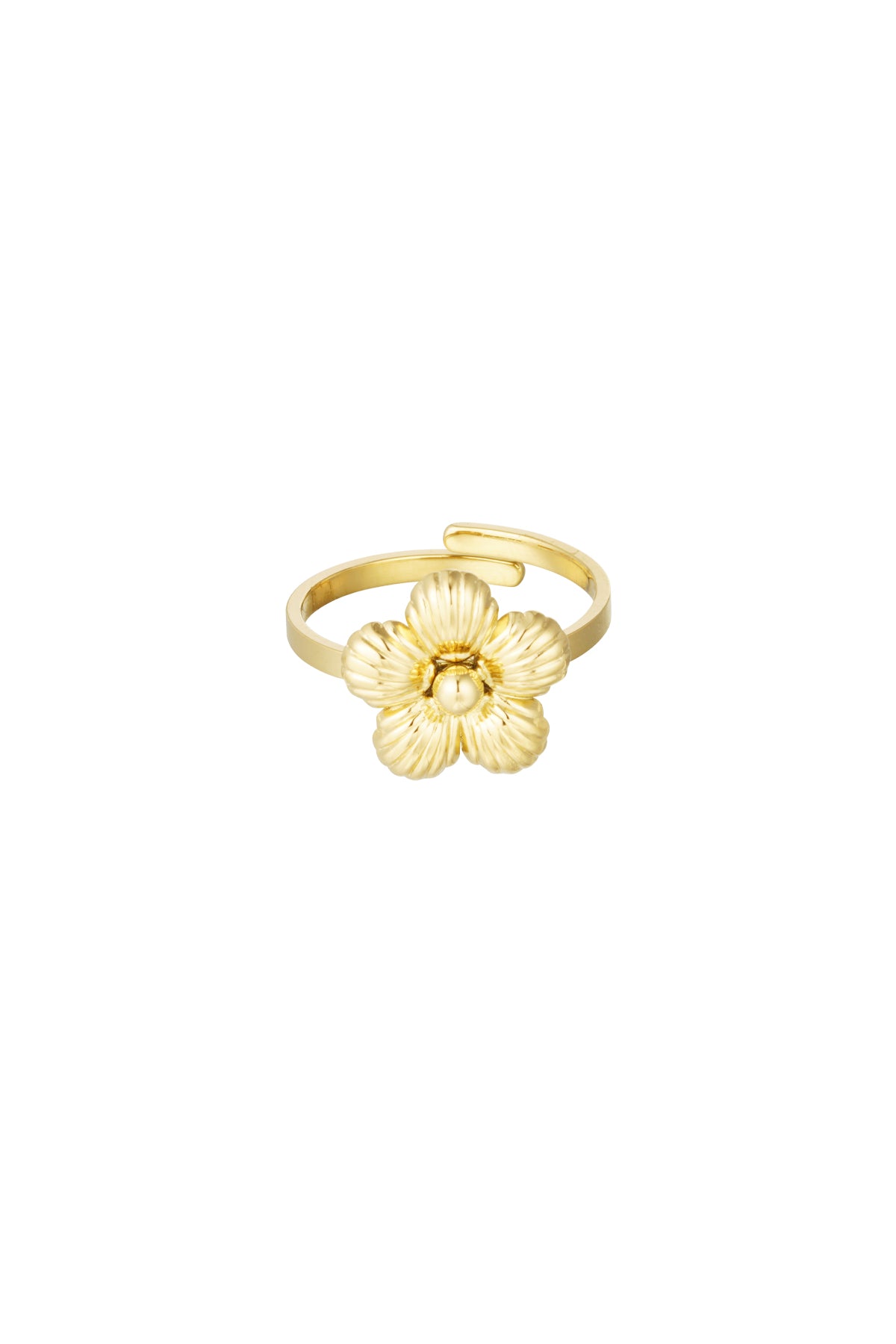 Yehwang Ring goldene Gänseblümchenblüte, Produktansicht