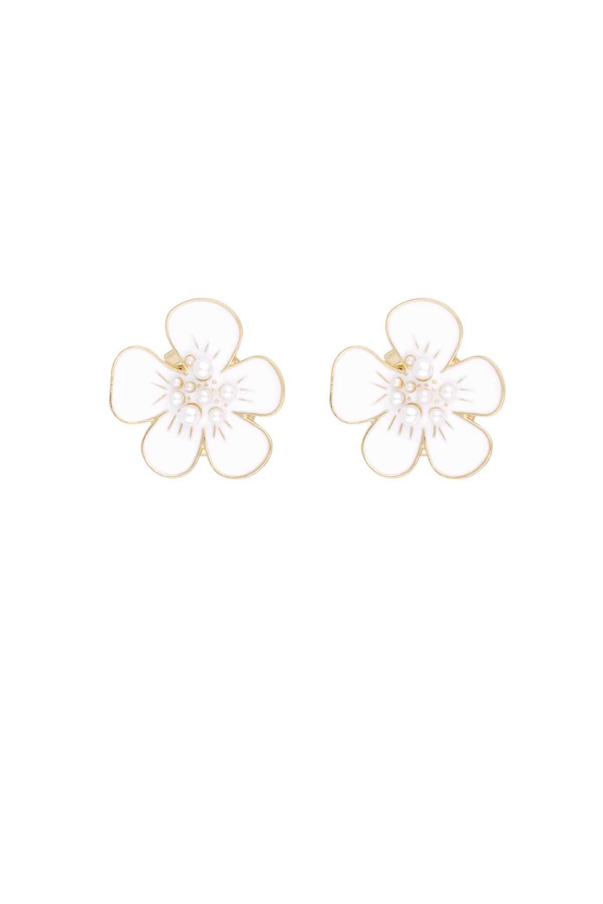 Manschettenknopf mit floraler Finesse – Rosa